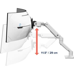 Ergotron White Heavy Duty Monitor Arm - 57" HX Series Ergotron White Heavy Duty Monitor Arm - 57" HX Series