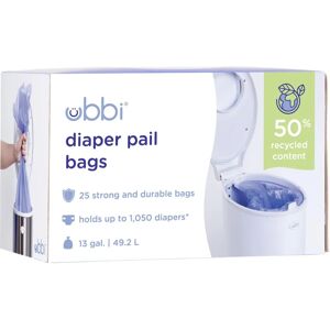 Ubbi Reusable Plastic Diaper Pail Bags - 25 pcs Ubbi Reusable Plastic Diaper Pail Bags - 25 pcs