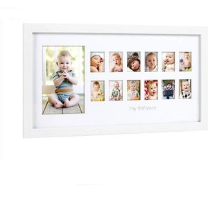 Pearhead Baby Memory Frame - Wit - Baby Shower Cadeau Pearhead Baby Memory Frame - Wit - Baby Shower Cadeau