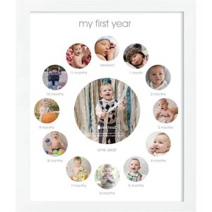 Pearhead PHP63010 Vit Collage Baby Första Året Ram Pearhead PHP63010 Vit Collage Baby Första Året Ram