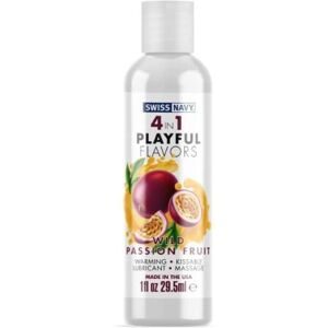 Lubrifiant comestible goût fruit de la passion Swiss Navy - Gleitmittel - Publicité Lubrifiant comestible goût fruit de la passion Swiss Navy - Gleitmittel - Publicité