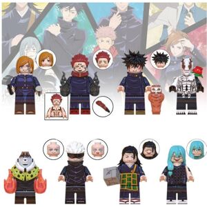 DINAMR - Jujutsu Kaisen Building Block Mini Figures - ABS - Toy DINAMR - Jujutsu Kaisen Building Block Mini Figures - ABS - Toy