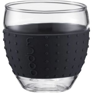 BODUM PAVINA 2pcs Glass Set - Durable, Color Ring - 0.1L BODUM PAVINA 2pcs Glass Set - Durable, Color Ring - 0.1L