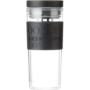 Bodum Zwarte Reismok - Dubbelwandige Kunststofbeker Bodum Zwarte Reismok - Dubbelwandige Kunststofbeker