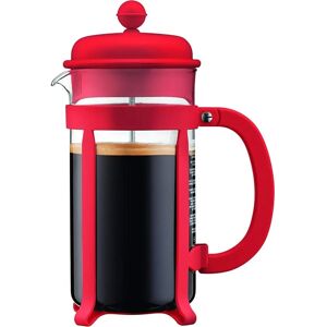 Cafetière Bodum Java à piston 8 tasses rouge - Publicité Cafetière Bodum Java à piston 8 tasses rouge - Publicité