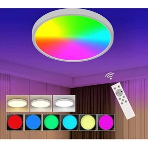 GOECO RGB Ceiling Light - 24W Adjustable Color & Remote GOECO RGB Ceiling Light - 24W Adjustable Color & Remote