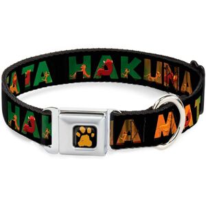 Buckle Down - DYBC Roi Lion Paw - Patte de lion - Noir Or - Collier pour chien - Publicité Buckle Down - DYBC Roi Lion Paw - Patte de lion - Noir Or - Collier pour chien - Publicité