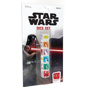 Set de dés Star Wars USAOPOLY - 6 dés avec personnages emblématiques - Publicité Set de dés Star Wars USAOPOLY - 6 dés avec personnages emblématiques - Publicité