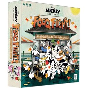 USAopoly Disney Mickey and Friends Food Fight Board Game - 3-5 players, 15 min, ages 6+ USAopoly Disney Mickey and Friends Food Fight Board Game - 3-5 players, 15 min, ages 6+