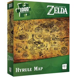 Nintendo USAopoly The Legend of Zelda Hyrule Map Puzzle - 1000 Pieces Nintendo USAopoly The Legend of Zelda Hyrule Map Puzzle - 1000 Pieces