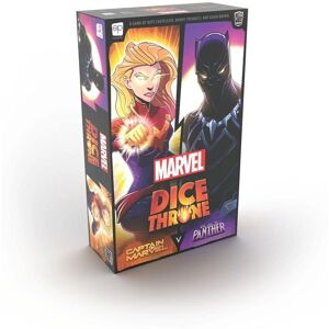 USAopoly Marvel Dice Throne Captain Marvel & Black Panther - Board Game USAopoly Marvel Dice Throne Captain Marvel & Black Panther - Board Game
