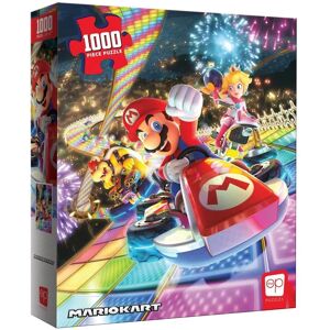 Puzzle Mario Kart Rainbow Road 1000 pièces - USAopoly Puzzle Mario Kart Rainbow Road 1000 pièces - USAopoly