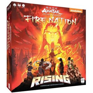 USAopoly Avatar The Last Airbender Fire Nation Rising Board Game - Board Game USAopoly Avatar The Last Airbender Fire Nation Rising Board Game - Board Game