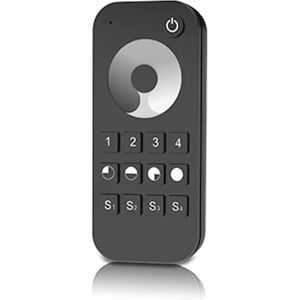 Propart Télécommande 1 Canal 4 Zones 4 Scènes Radiofréquence 2.4 GHz Noir Propart Télécommande 1 Canal 4 Zones 4 Scènes Radiofréquence 2.4 GHz Noir