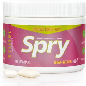 Xlear Inc Spry Chewing Gum - Chewing-Gum - 100 Count - Publicité Xlear Inc Spry Chewing Gum - Chewing-Gum - 100 Count - Publicité