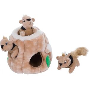 Outward Hound Plush Hide-A-Squirrel Dog Toy - 4.5" Diameter Outward Hound Plush Hide-A-Squirrel Dog Toy - 4.5" Diameter