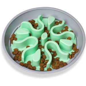 Outward Hound Mint Slow Feeder Dog Bowl - Wobble, 23x8cm Outward Hound Mint Slow Feeder Dog Bowl - Wobble, 23x8cm