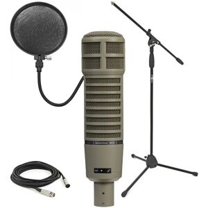 Electro-Voice RE20 Microphone - Cardioid Microphone - Beige - Microphone Electro-Voice RE20 Microphone - Cardioid Microphone - Beige - Microphone