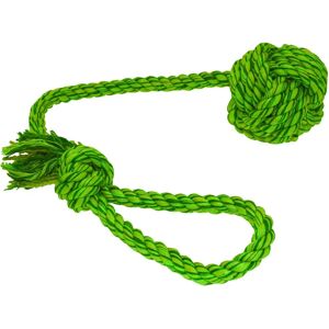 Happy Pet Nuts For Knots Werpflostouw Met Touwbal - 48 cm - Hondenspeelgoed Happy Pet Nuts For Knots Werpflostouw Met Touwbal - 48 cm - Hondenspeelgoed