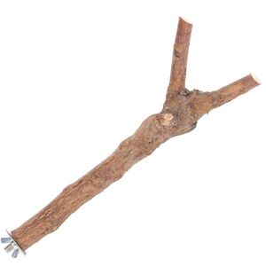 Happy Pet Wooden Bird Perch - 35.6cm - Bird Type Happy Pet Wooden Bird Perch - 35.6cm - Bird Type