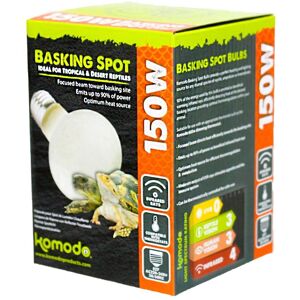 Komodo Basking Spot Bulb - 150W Reptile Light Komodo Basking Spot Bulb - 150W Reptile Light