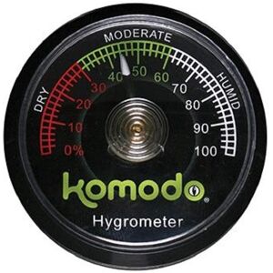 Komodo Analogue Hygrometer - Humidity Meter for Reptiles Komodo Analogue Hygrometer - Humidity Meter for Reptiles