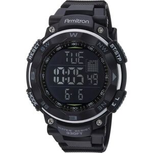 Armitron Black Unisex Watch - Clock Armitron Black Unisex Watch - Clock