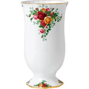 Royal Albert Old Country Roses Vase - Vintage Fine Bone China Display Vase - 22 cm, White Royal Albert Old Country Roses Vase - Vintage Fine Bone China Display Vase - 22 cm, White
