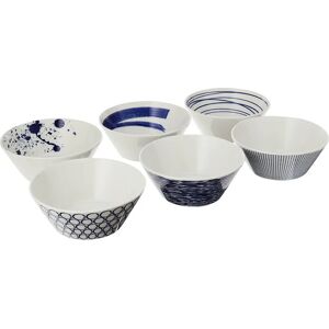 Royal Doulton Pacific Blue Bowls Set of 6 - Bowls Royal Doulton Pacific Blue Bowls Set of 6 - Bowls