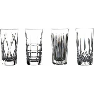 Waterford Waterford Crystal Gin Journeys Set of 4 Highballs, 450ml, Clear - Glassware Waterford Waterford Crystal Gin Journeys Set of 4 Highballs, 450ml, Clear - Glassware