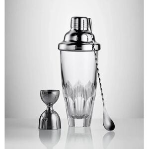 Waterford Crystal Mixology Cocktail Shaker Set - 3 Piece, 710ml Waterford Crystal Mixology Cocktail Shaker Set - 3 Piece, 710ml
