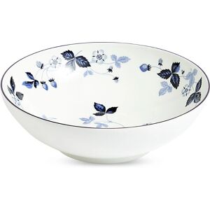 Wedgwood Wild Strawberry Bone China Cereal Bowl - 20.5cm Inky Blue Wedgwood Wild Strawberry Bone China Cereal Bowl - 20.5cm Inky Blue