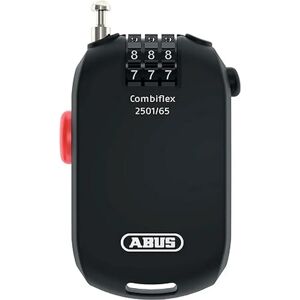 Abus Combiflex 2501/65 Acélkábelzár - Bőrönd, Sisak - 65cm Abus Combiflex 2501/65 Acélkábelzár - Bőrönd, Sisak - 65cm