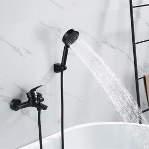 Lavello in Acciaio Inox Nero con Rubinetto e Doccetta - Accessori Cucina e Bagno Lavello in Acciaio Inox Nero con Rubinetto e Doccetta - Accessori Cucina e Bagno