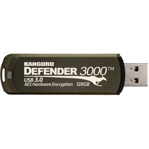 Kanguru Defender 3000 64 Go Clé USB - Sûr par mot de passe - Marron Kanguru Defender 3000 64 Go Clé USB - Sûr par mot de passe - Marron