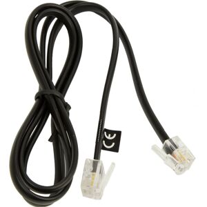 Jabra 8800-00-101 Business Telephone Cable - Black Jabra 8800-00-101 Business Telephone Cable - Black