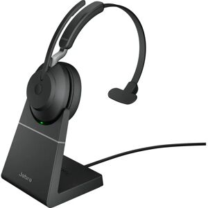 Headset Sem Fio Mono Jabra Evolve2 65 - Preto - Escritório e Call Center Headset Sem Fio Mono Jabra Evolve2 65 - Preto - Escritório e Call Center