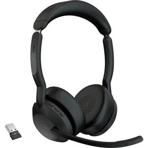 Jabra Evolve2 55 Headset - Wireless, Noise Cancelling - Headset Jabra Evolve2 55 Headset - Wireless, Noise Cancelling - Headset