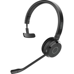 Jabra Evolve 65 TE Headset - Wireless & Wired Over-ear Office/Call center - Black Jabra Evolve 65 TE Headset - Wireless & Wired Over-ear Office/Call center - Black