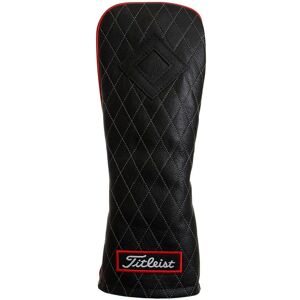 Titleist Jet Black Leather Fairway Headcover - Golf Club Protection Titleist Jet Black Leather Fairway Headcover - Golf Club Protection