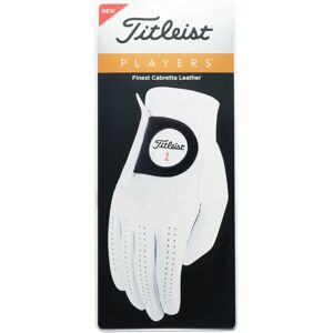 Titleist White Golf Glove - Left Hand for Right-Handed Golfers - Mens Titleist White Golf Glove - Left Hand for Right-Handed Golfers - Mens