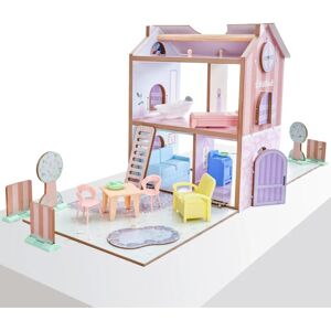 KidKraft Rose Dollhouse with 36 Accessories - Play & Store KidKraft Rose Dollhouse with 36 Accessories - Play & Store