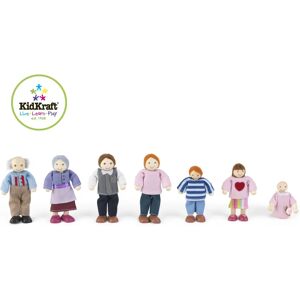 KidKraft Famille de 7 Poupées - Maison de Poupée - Publicité KidKraft Famille de 7 Poupées - Maison de Poupée - Publicité