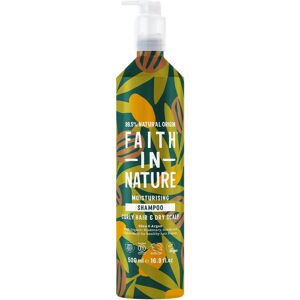 Faith in Nature Shea & Argan Shampoo - 500ml Metal Faith in Nature Shea & Argan Shampoo - 500ml Metal