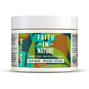 Hårmaske med Sheasmør & Kokos - 300ml Faith in Nature Hårmaske med Sheasmør & Kokos - 300ml Faith in Nature