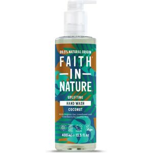 Faith In Nature Coconut Hand Wash - 400ml - Organic & Vegan Hand Soap Faith In Nature Coconut Hand Wash - 400ml - Organic & Vegan Hand Soap