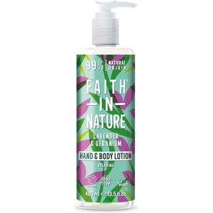 Faith in Nature Lavender & Geranium (400ml) Faith in Nature Lavender & Geranium (400ml)