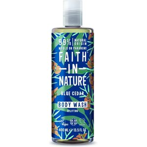 Faith In Nature Blue Cedar Body Wash - Organic, Vegan, 400ml Faith In Nature Blue Cedar Body Wash - Organic, Vegan, 400ml