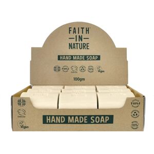 Faith In Nature Hemp Soap - Box of 18 - Vegan & Cruelty-Free - Zero Waste Faith In Nature Hemp Soap - Box of 18 - Vegan & Cruelty-Free - Zero Waste