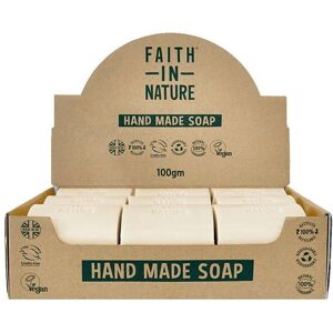 Faith in Nature Coconut Soap - Unwrapped - 18 Bars - Soap Faith in Nature Coconut Soap - Unwrapped - 18 Bars - Soap